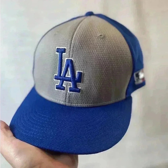 LA Dodgers OC Sports Ball Cap Hat Adjustable Baseball MLB Blue Gray Adult OSFM - Picture 5 of 8